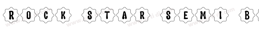 Rock Star Semi Bold字体转换 Rock Star Semi Bold字体转换